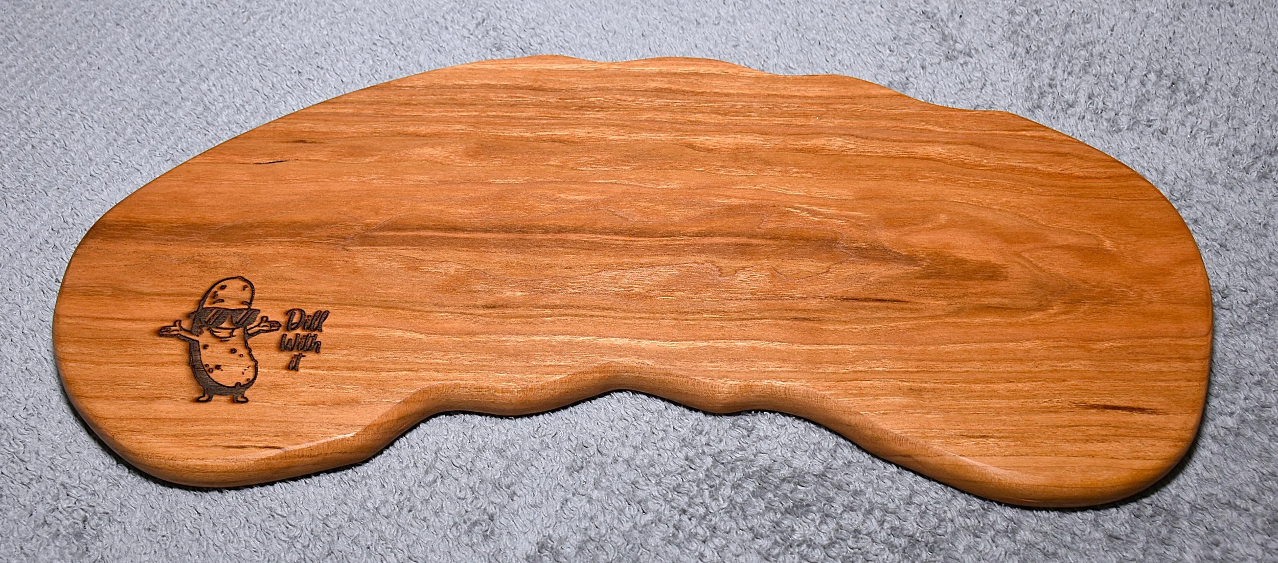 Charcuterie Board (Curved Pickle)