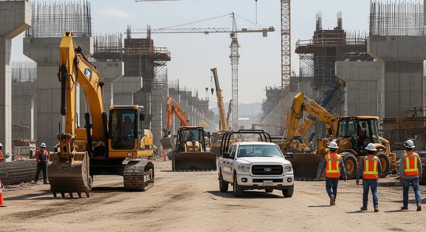 Caso de éxito: Cómo una constructora recuperó el control de su maquinaria en obra con Control 24 GPS