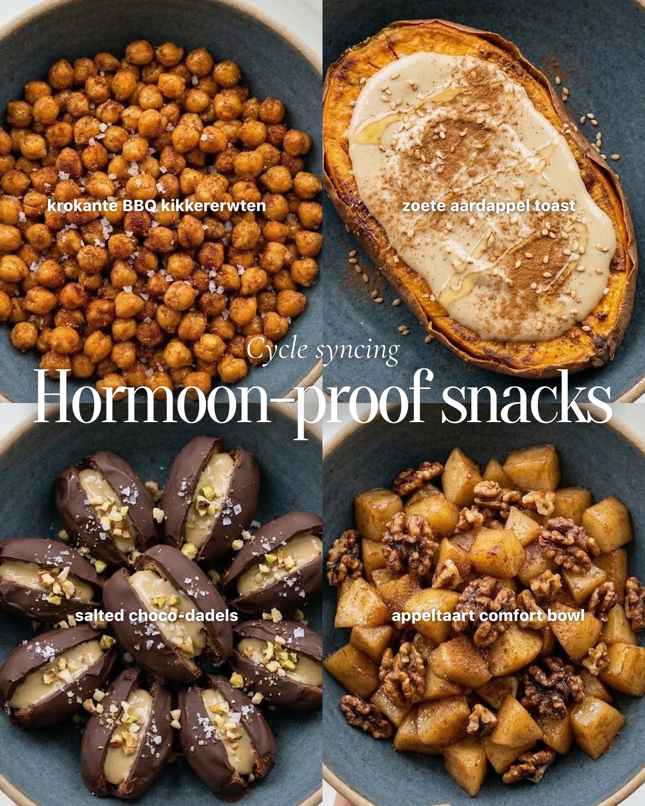 hormoon-proof snacks voor cycle syncing_Lisa_Pols