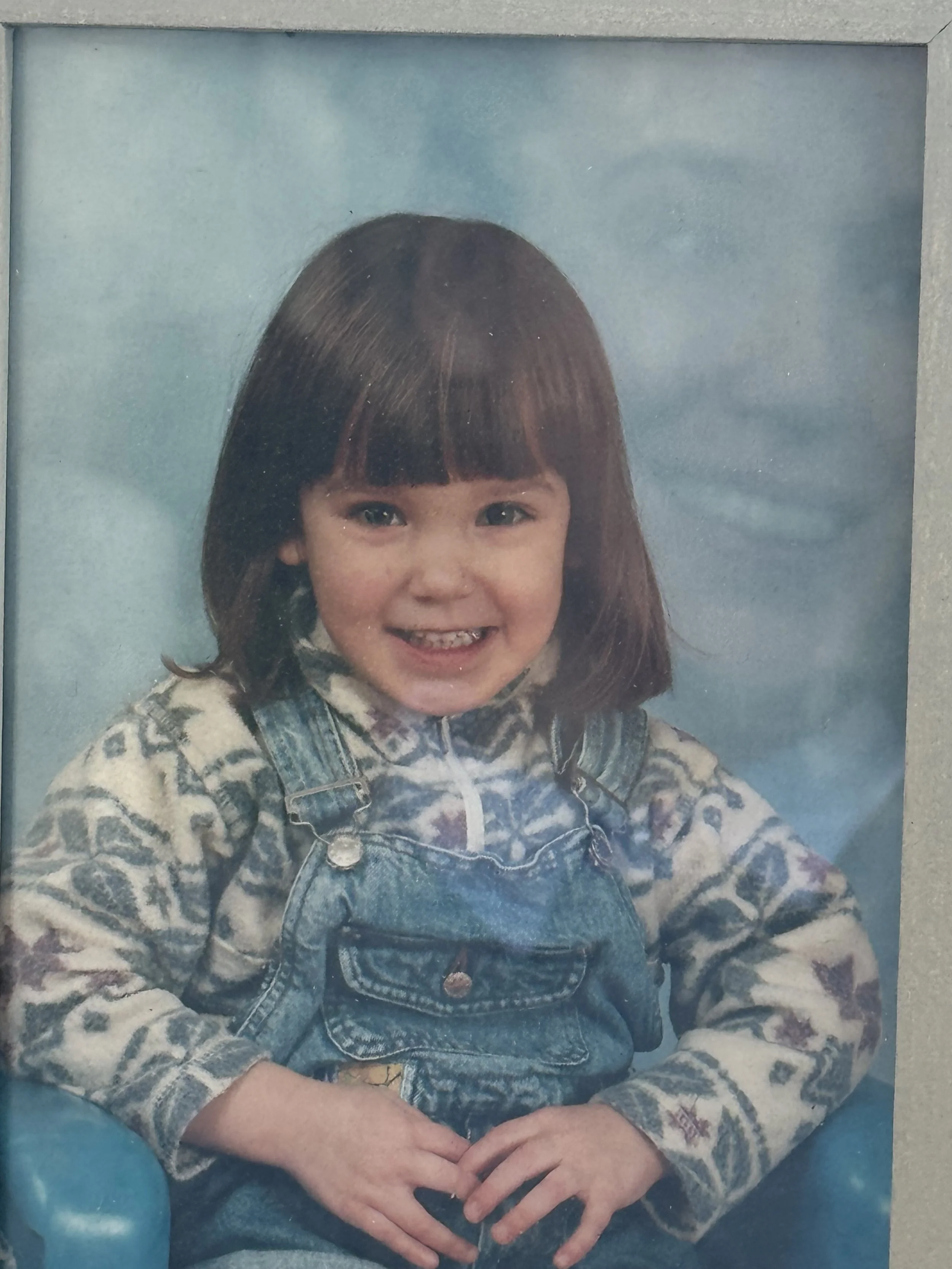 Lisa Pols when she was 4 years old