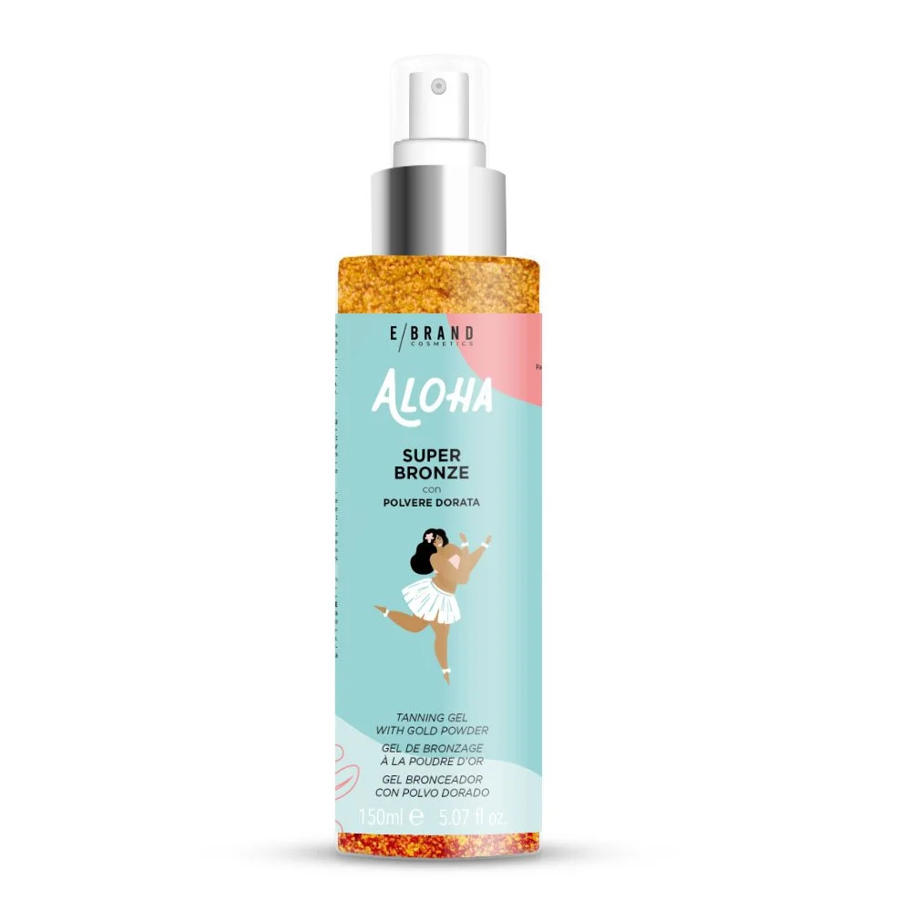 Attivatore di Abbronzatura Super Bronze Aloha, Ebrand Cosmetics, 150 ml