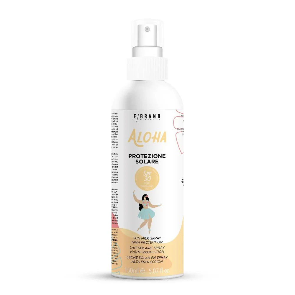 Latte Solare Spray Aloha SPF 30, Ebrand Cosmetics, 150 ml
