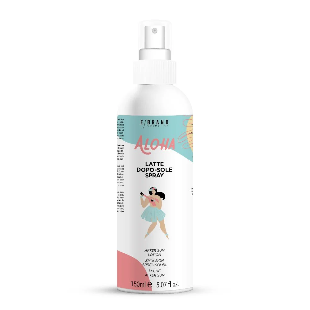 Latte Dopo Sole Spray Aloha, Ebrand Cosmetics, 150 ml