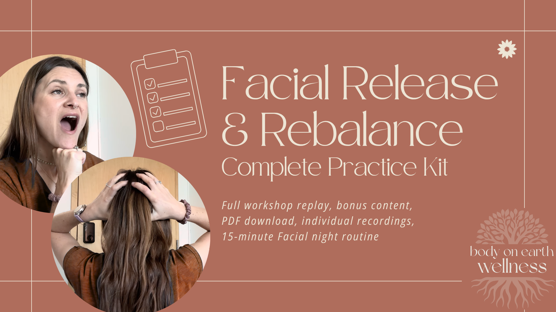 Facial Release & Rebalance Workshop — Complete *BONUS* Practice