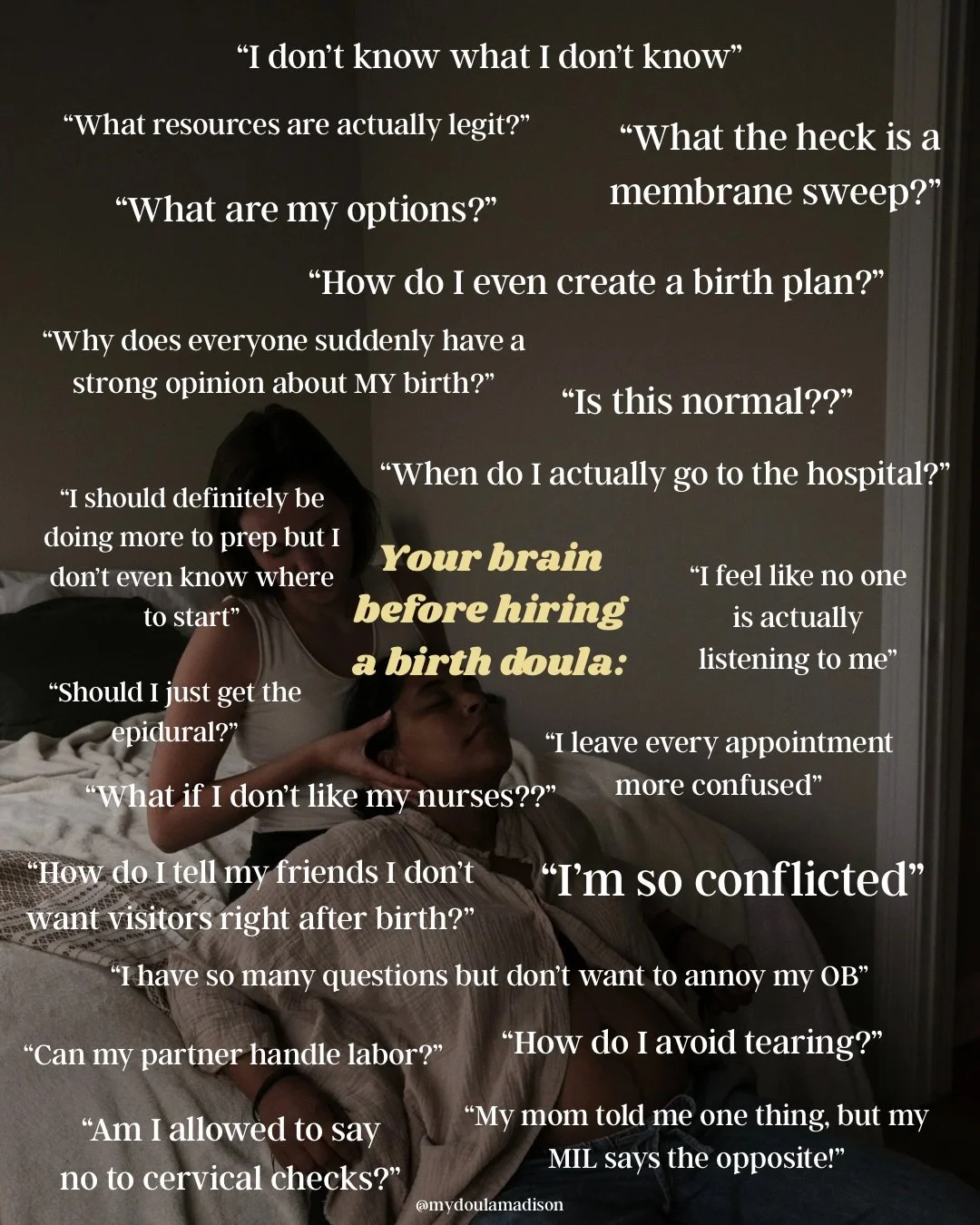 Hiring a doula doesn&rsquo;t replace birth prep, but it does give you someone to help you navigate it all and ask the questions that bring clarity and confidence.

If you&rsquo;re wanting support like this, you can schedule a connection session with 