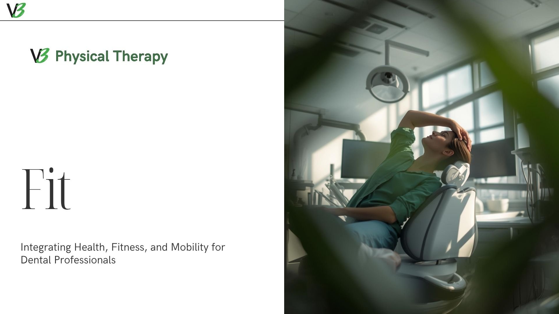 Fit: health and wellness for the dental professional