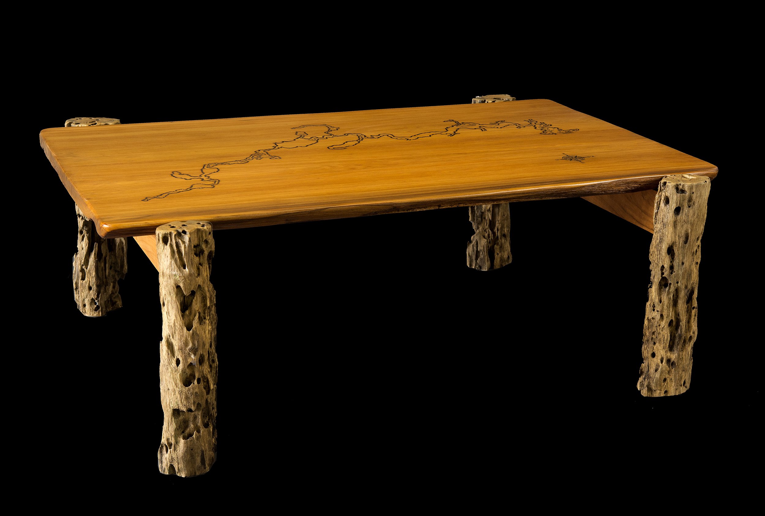 Sinker Cypress and Driftwood St Johns River Map