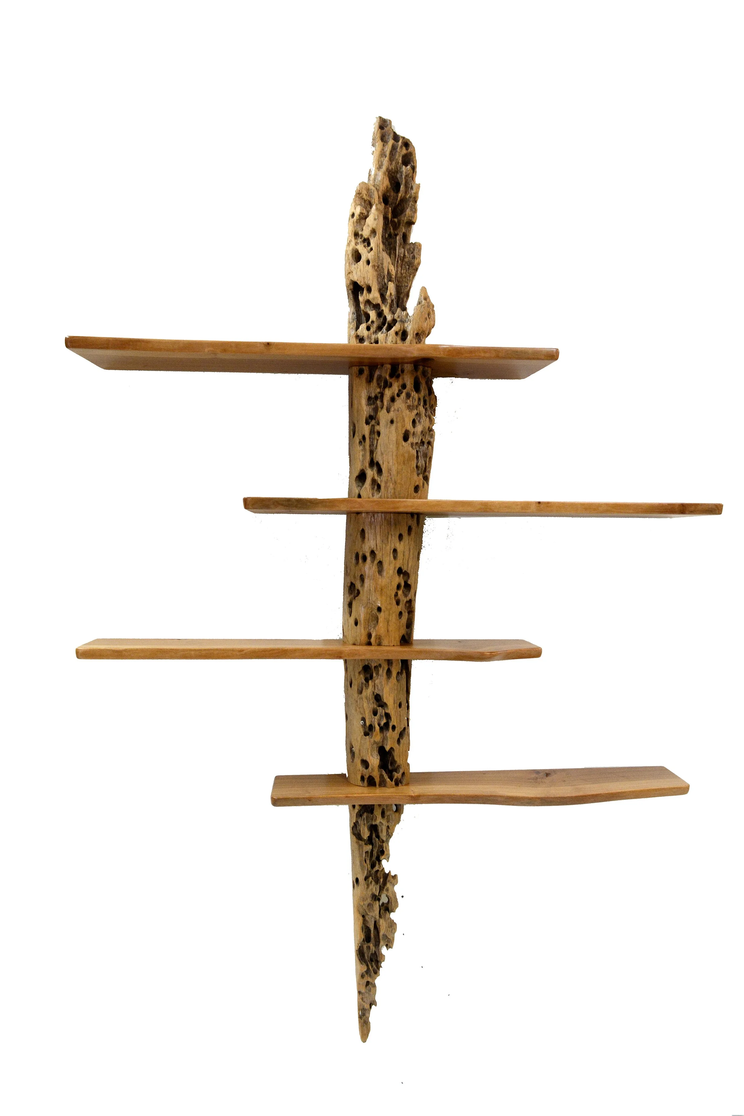 Cherry Shelves on Driftwood 2