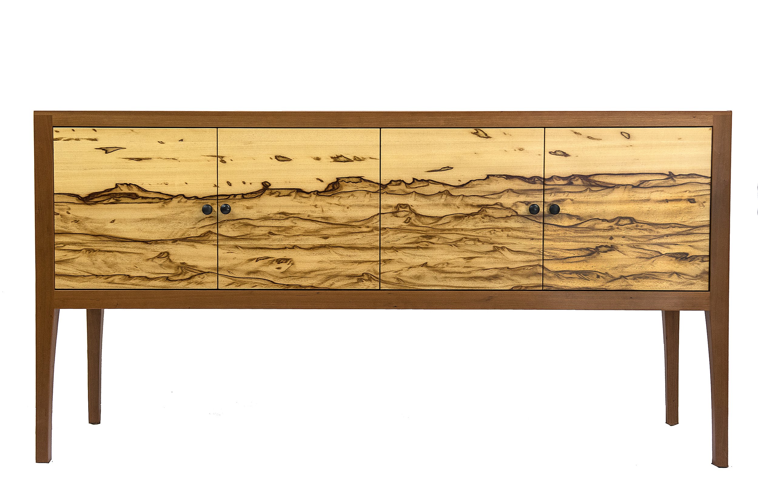 Spalted Chen Chen and Cherry Sideboard