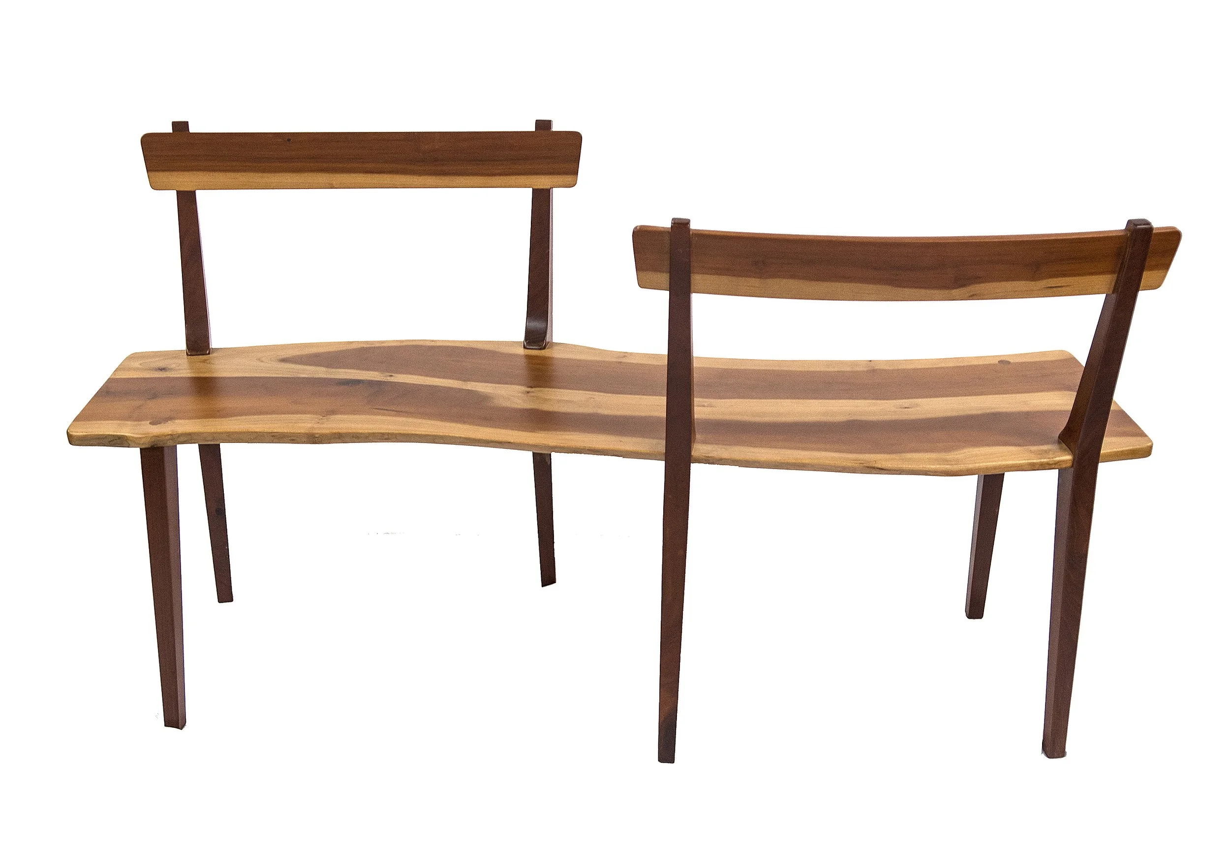 Live Edge Cherry Double Bench