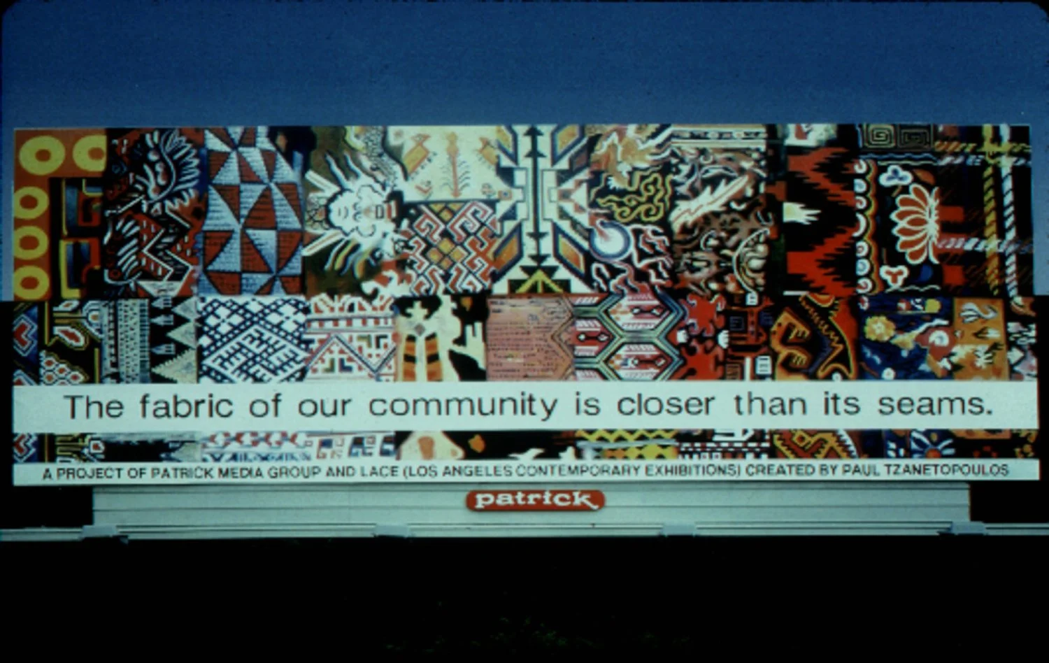 The Fabric of Our Community is Closer Than Its Seams