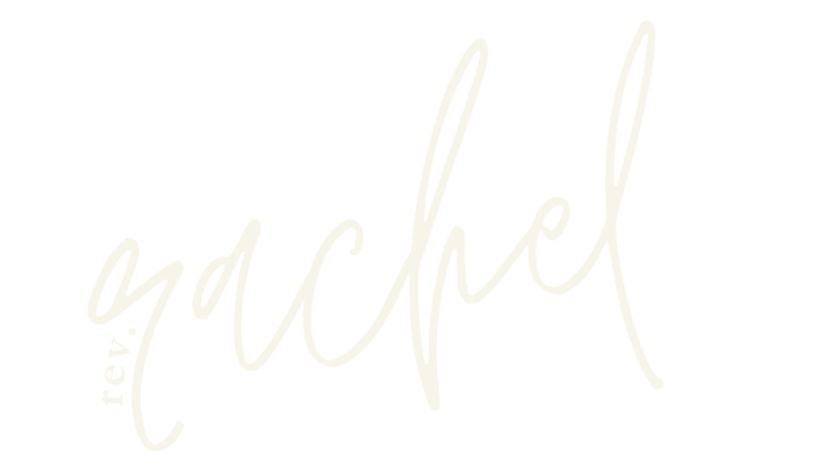 Glitched abstract image with colorful horizontal lines and white cursive text.