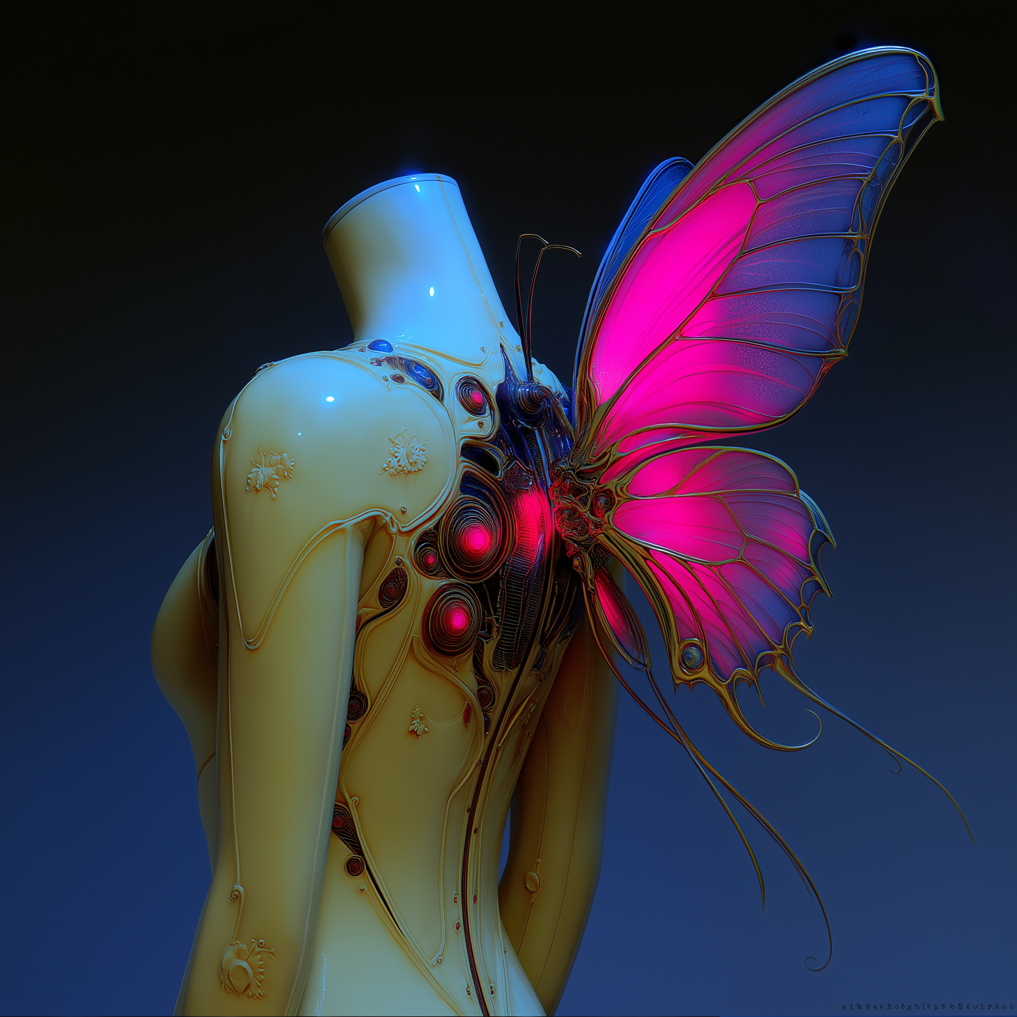 Robotic Full Body Butterfly