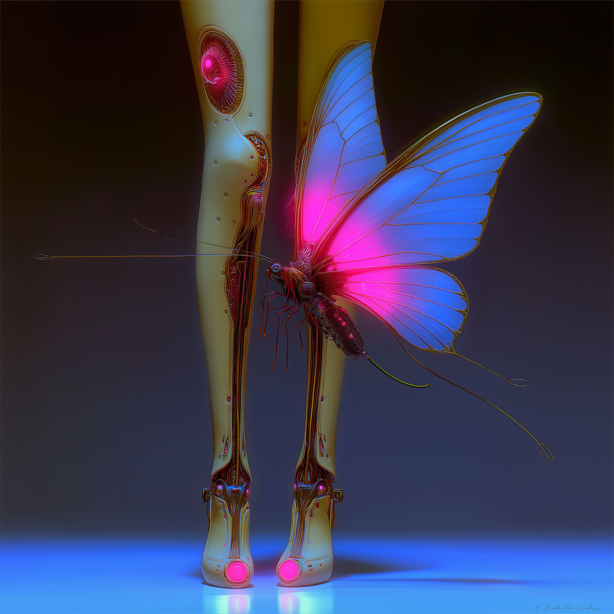 Robotic Butterfly Legs