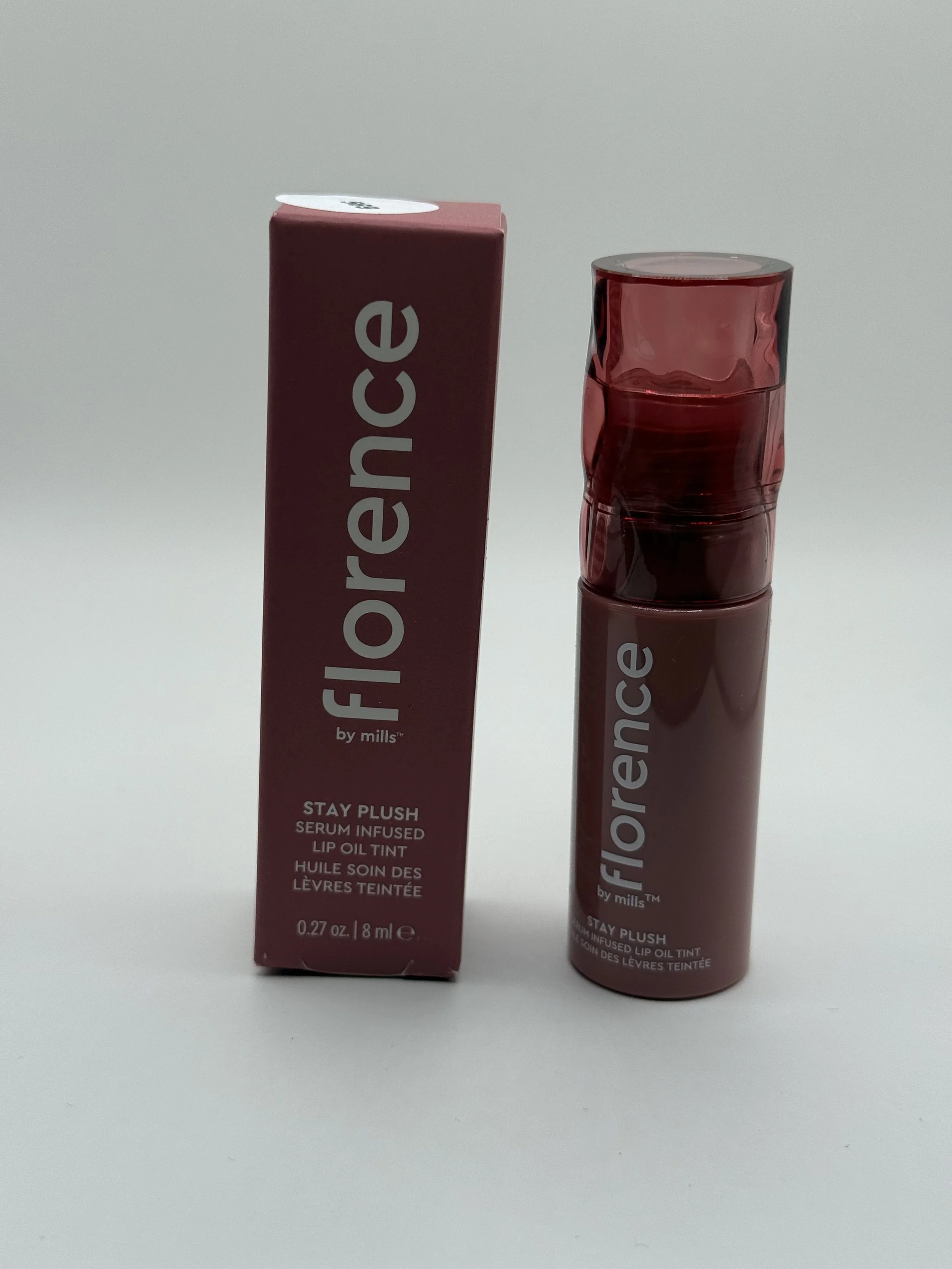 Florence Stay Plush Serum Infused Lip Oil Tint - Bahama Mama