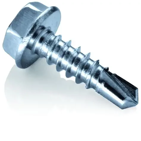 Self-Drilling 5/16" Hex Head Screws    Jar/500pcs