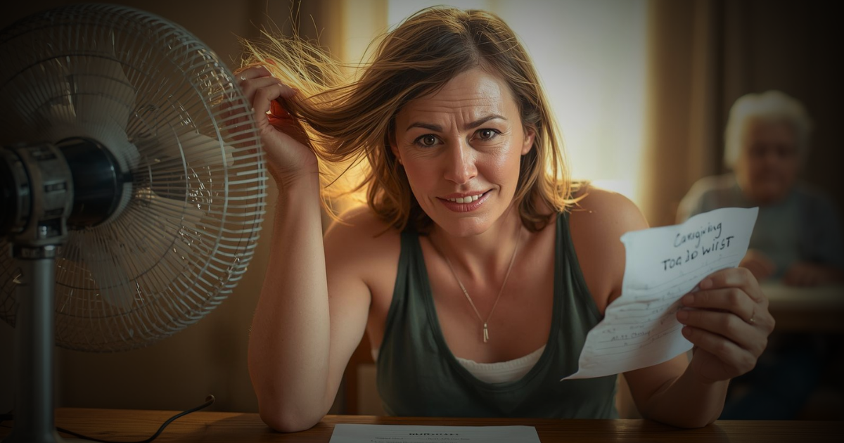 Menopause and Caring for Aging Parents: Why You Feel So Exhausted (and It’s Not Just One Thing)