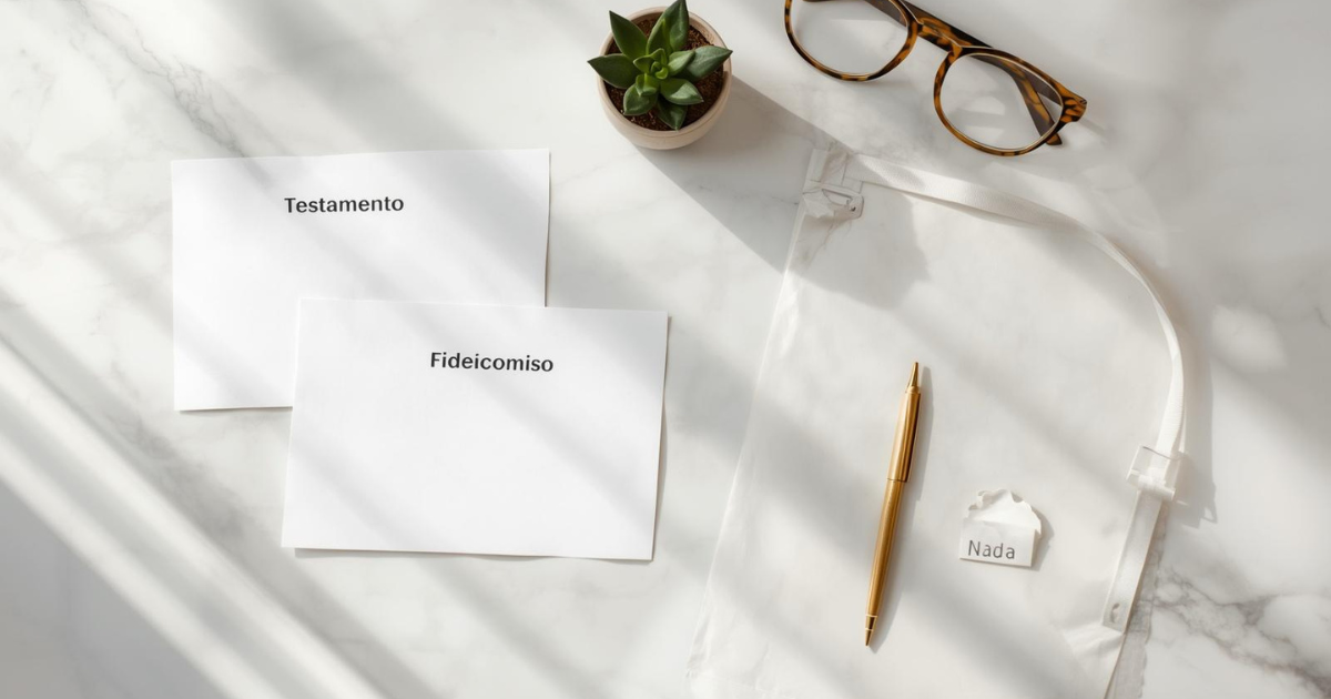 La Diferencia Entre un Testamento, un Fideicomiso y Nada — Lo Que Le Pasa a Cada Familia