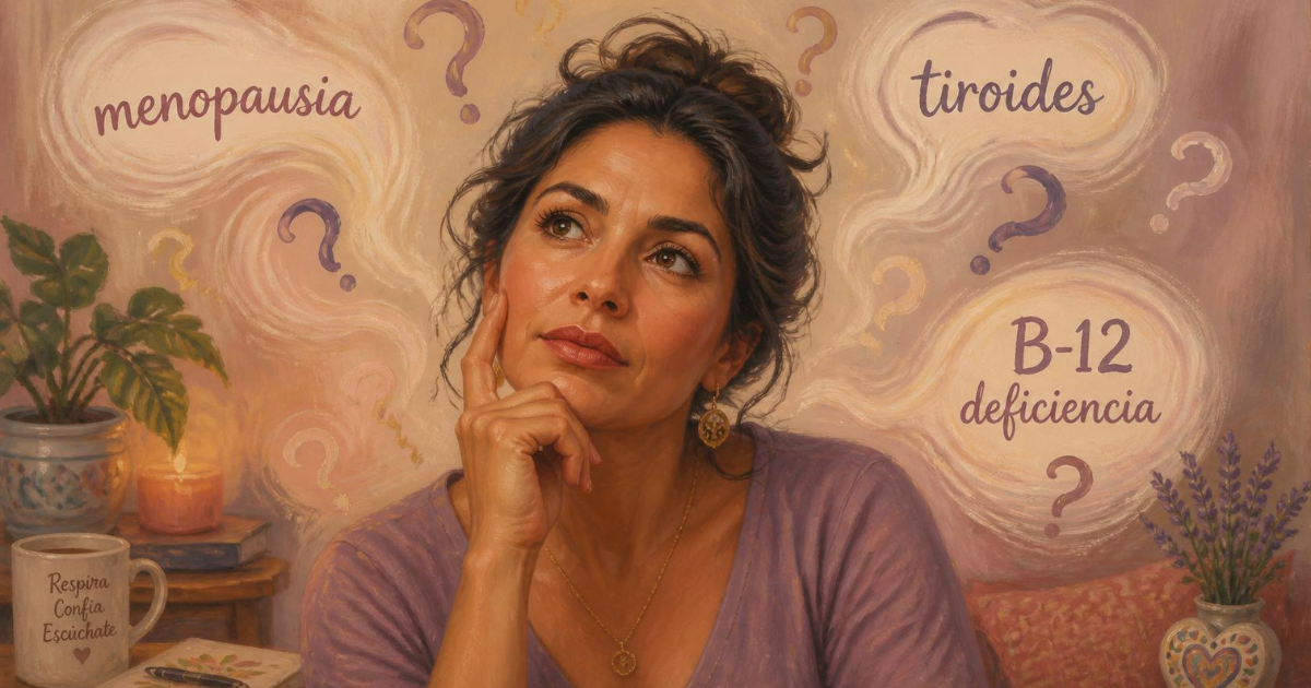 ¿Es la menopausia o es otra cosa? La tiroides, el hierro y los imitadores de la fatiga