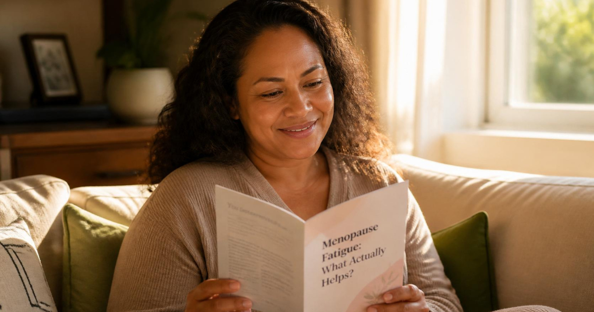 Menopause Fatigue: What Actually Helps? The Real Plan to Get Your Energy Back