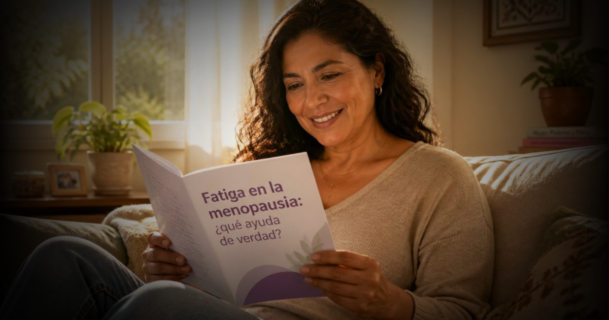 Fatiga en la menopausia: ¿qué ayuda de verdad? El plan real para recuperar tu energía