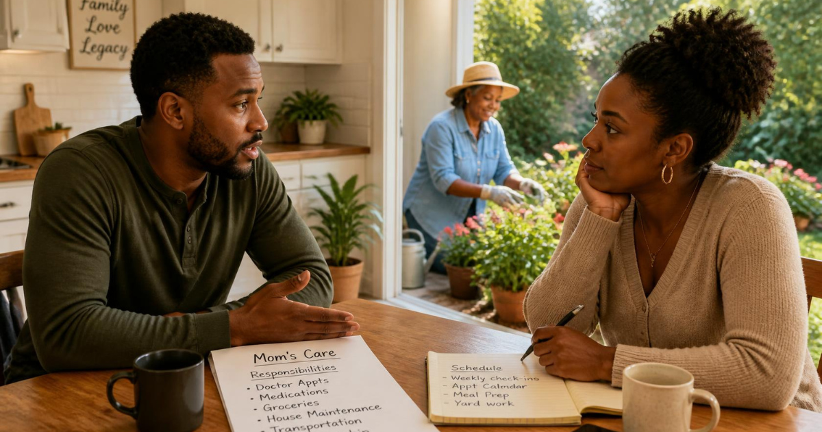 How to Divide Caregiving Responsibilities Between Siblings Without the Family Falling Apart