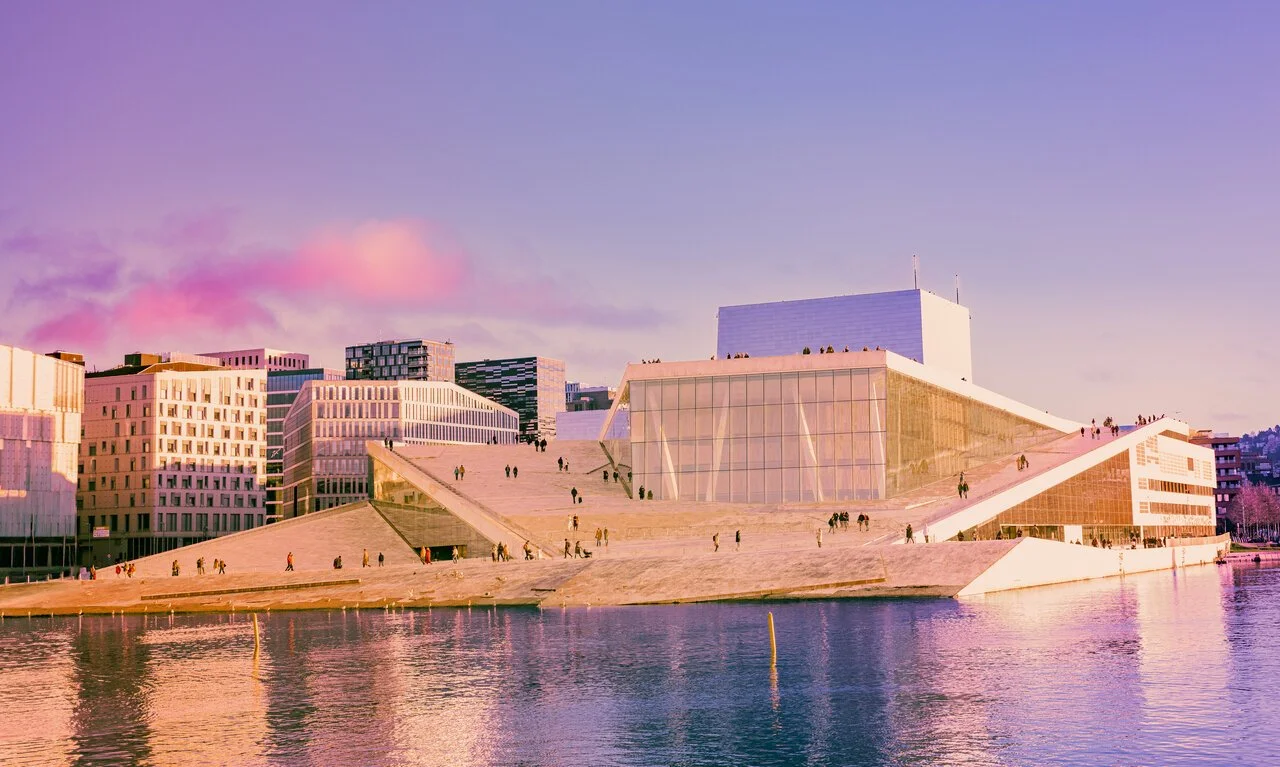 Oslo Opera House - like a glacier