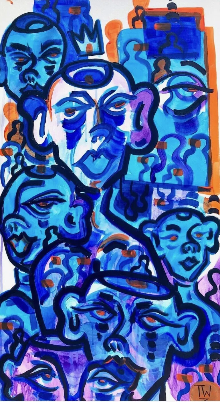 Still Tired. | Acrylic On Canvas | Sold