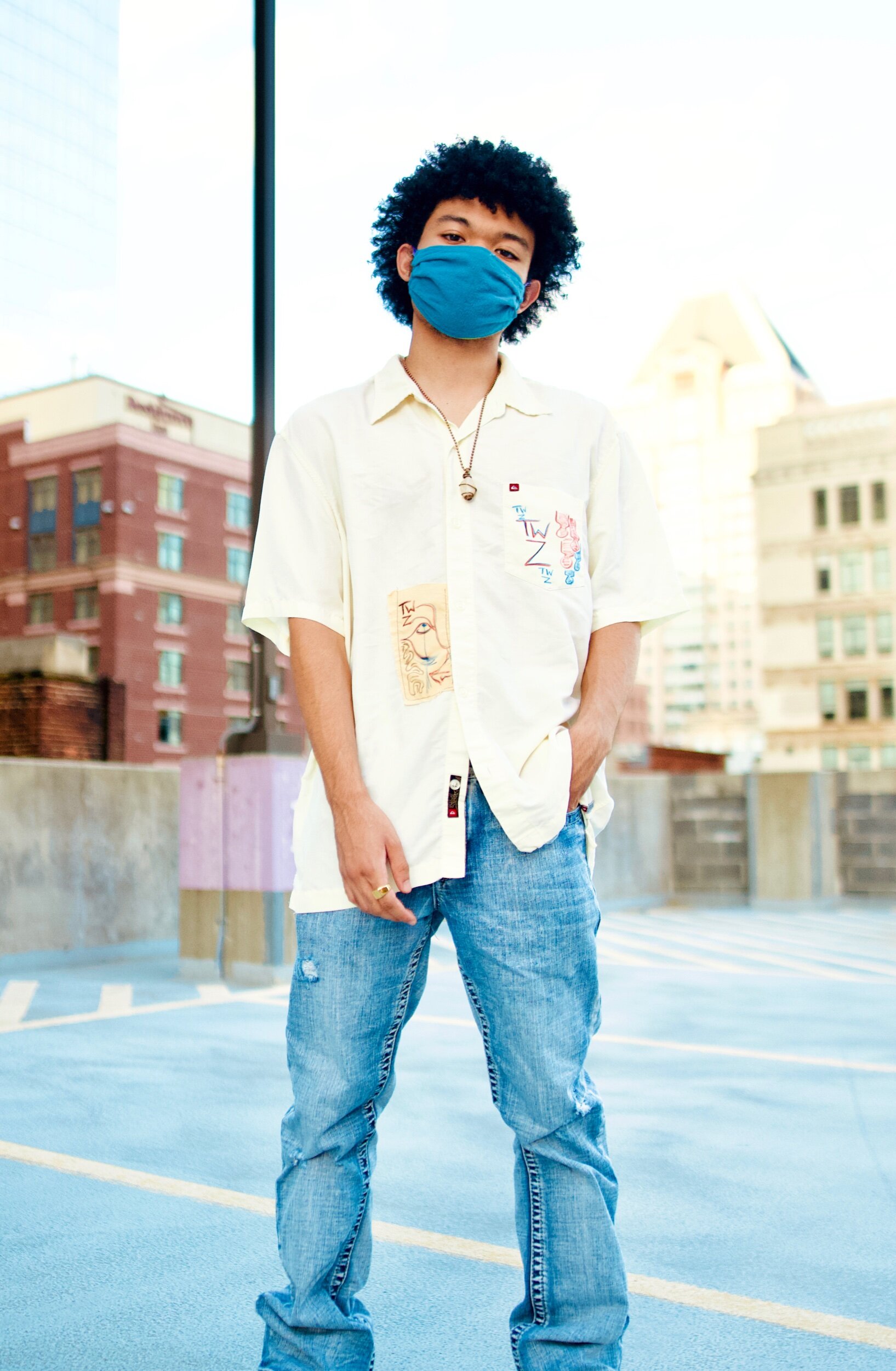 Alejandro in 'Tyrant' Button Up | Shot by @Onlybrandino