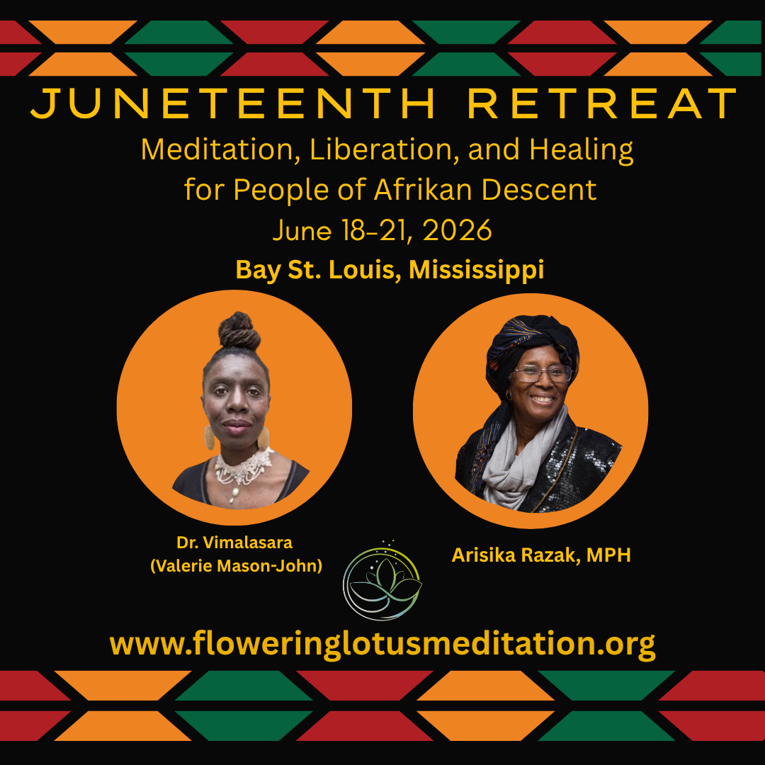 Juneteenth Retreat, Meditation, Liberation, and Healing for People of African Descent