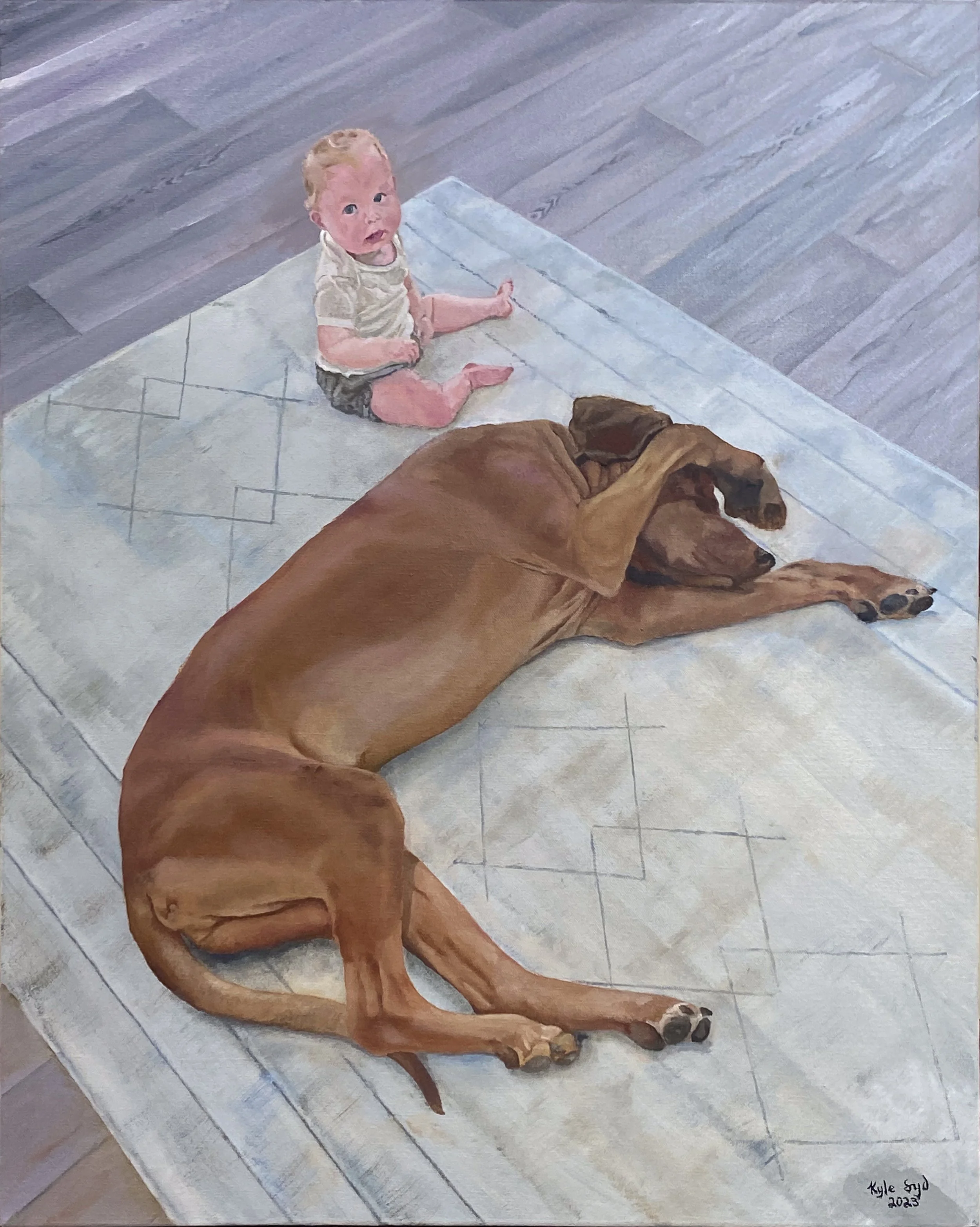 Insert description of the painting here
Size 10 x 12
Oil on Canvas