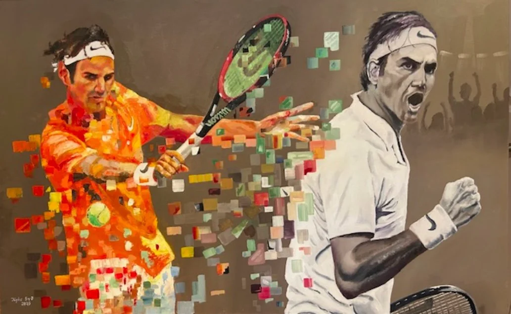 Mr. Excellence, 32"x48", oil on canvas (private collection)