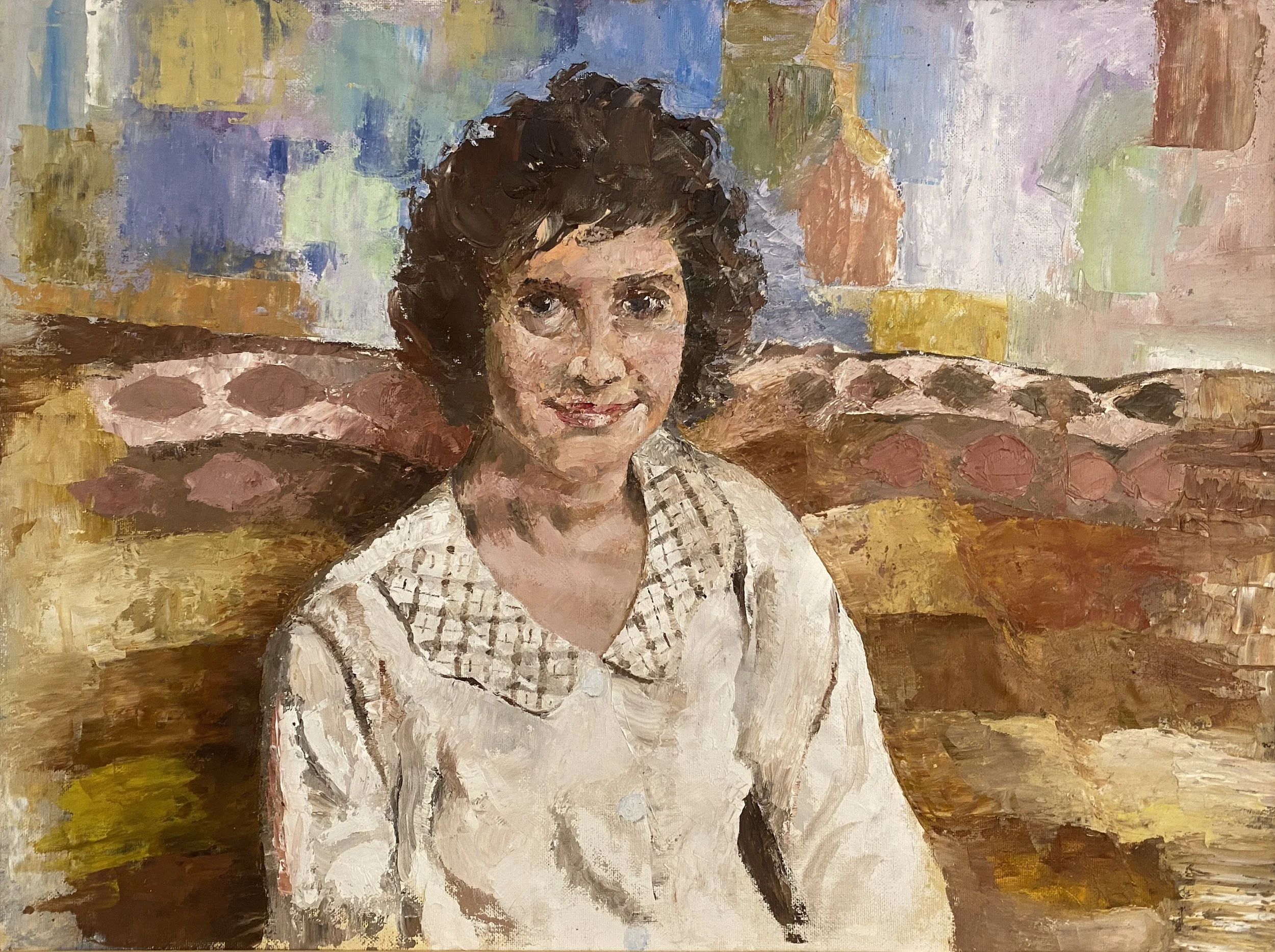 Dilyara, 18"x24", oil on canvas (private collection)
