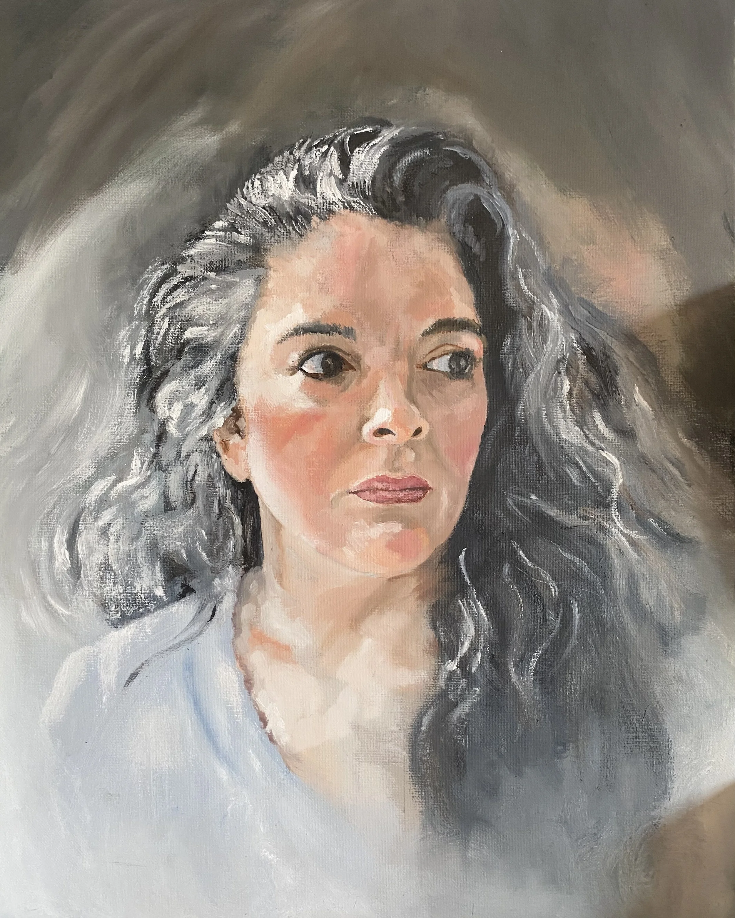 Ursula, 24"x18", oil on canvas (private collection)