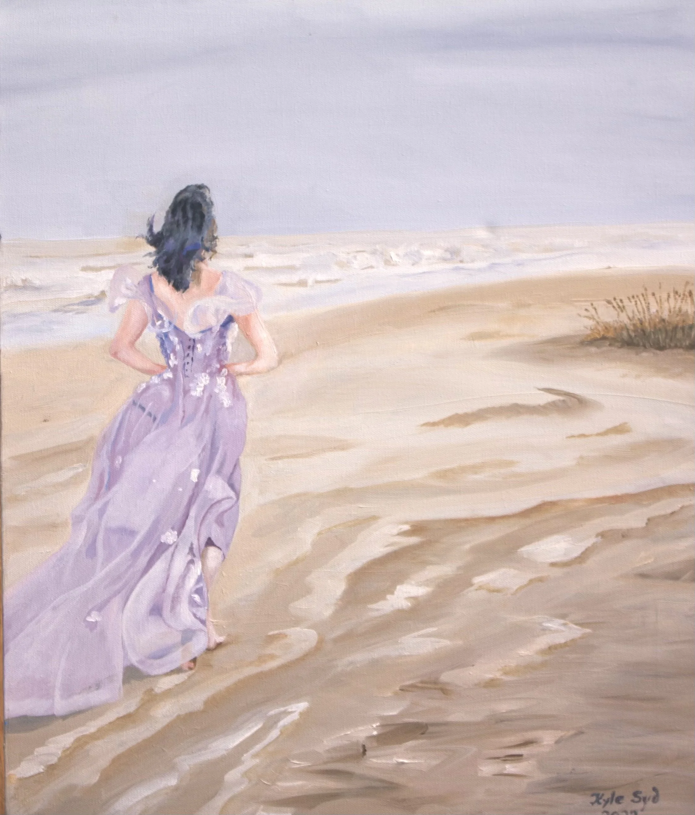 The Breeze, 24"x20", acrylic on canvas (private collection)