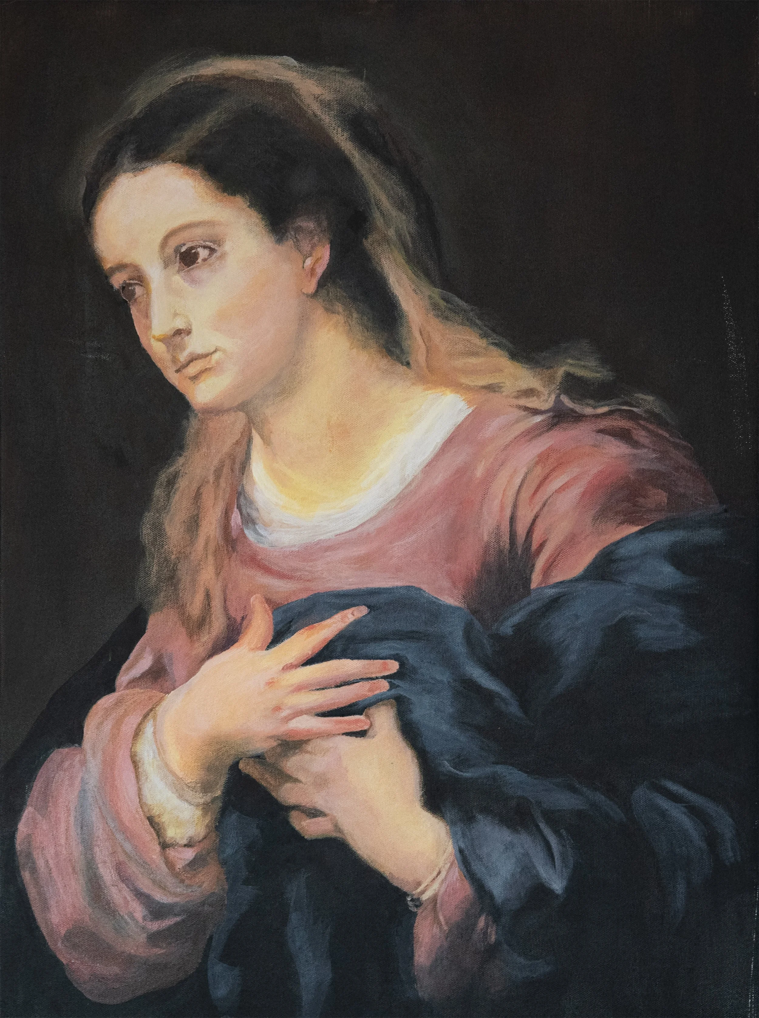 Insert description of the painting here
Size 10 x 12
Oil on Canvas