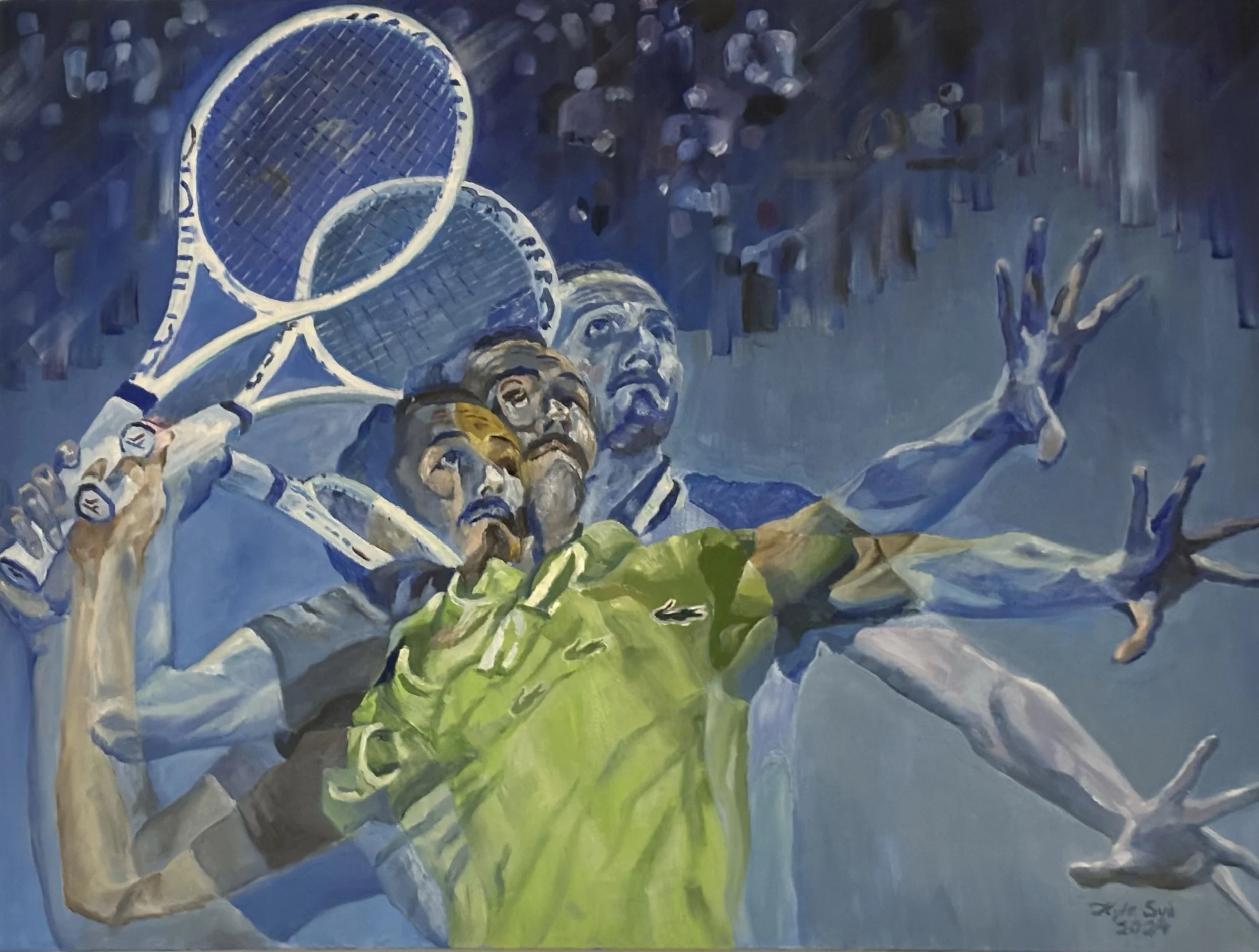 Quiet Energy, 32"x48", oil on canvas (private collection)