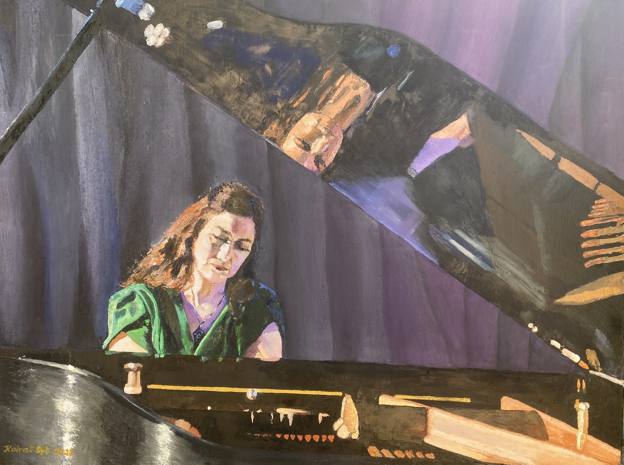 Reflections, 32"x48", oil on canvas