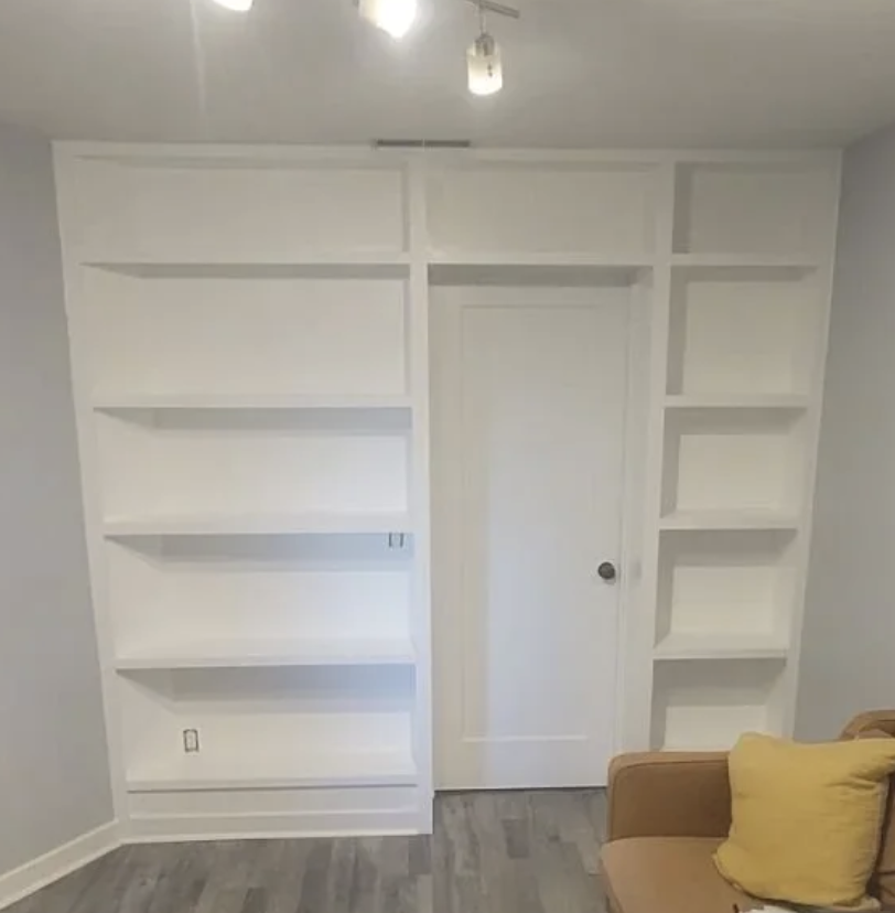 Book Shelf Installation
