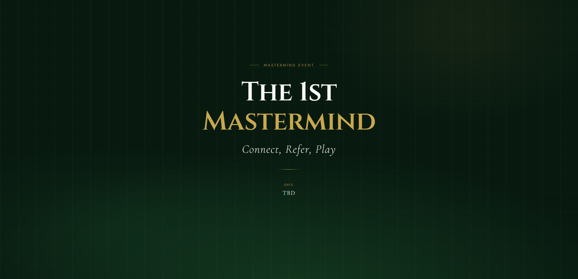 1st Mastermind