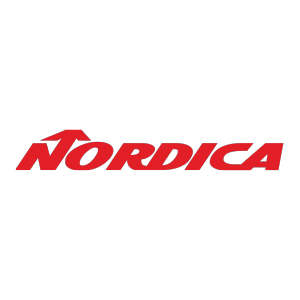 Nordica logo in red text on a white background.