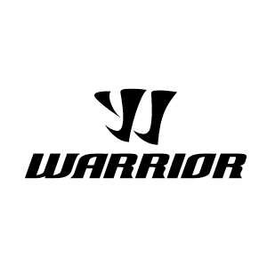 Warrior logo featuring a stylized 'W' above the word 'WARRIOR' in bold, black font.