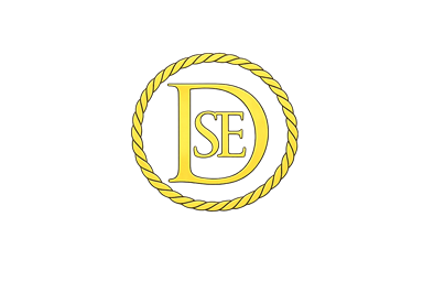 Capital D with SE in the middle