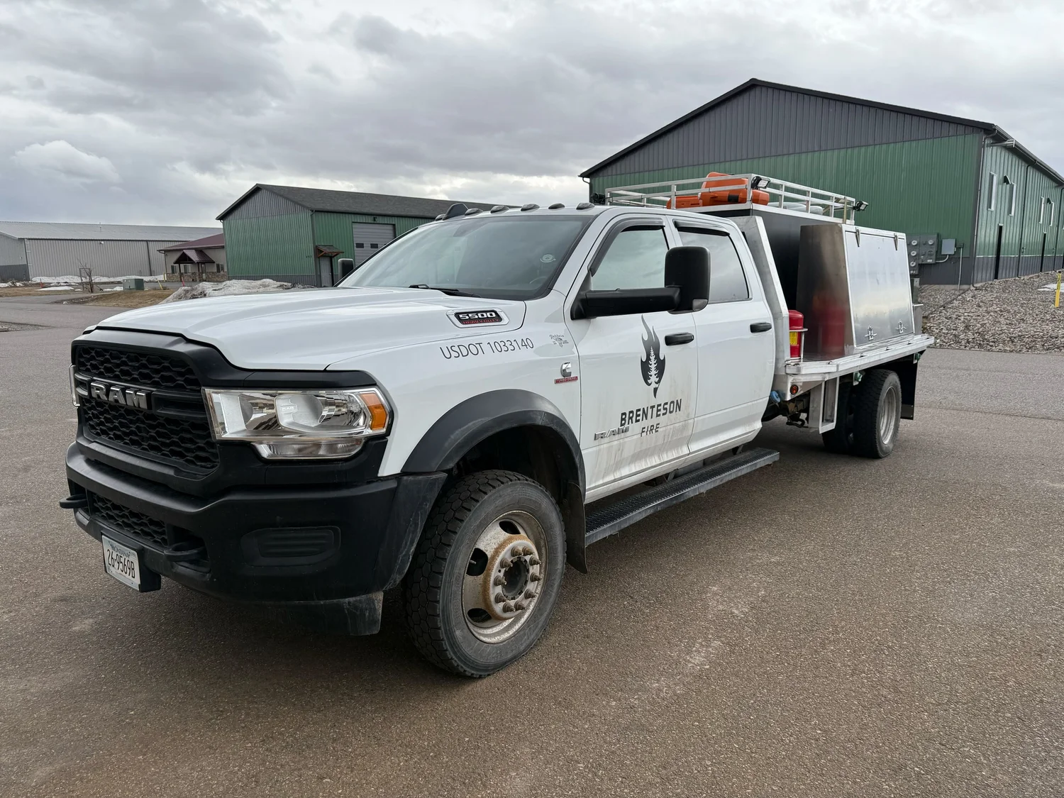 Brenteson Fire Type 4 wildland engine — Ram 5500