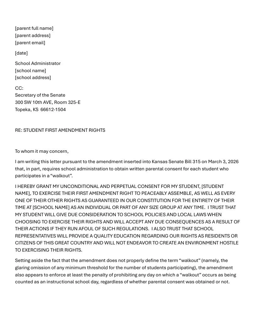 1A Letter Subscription