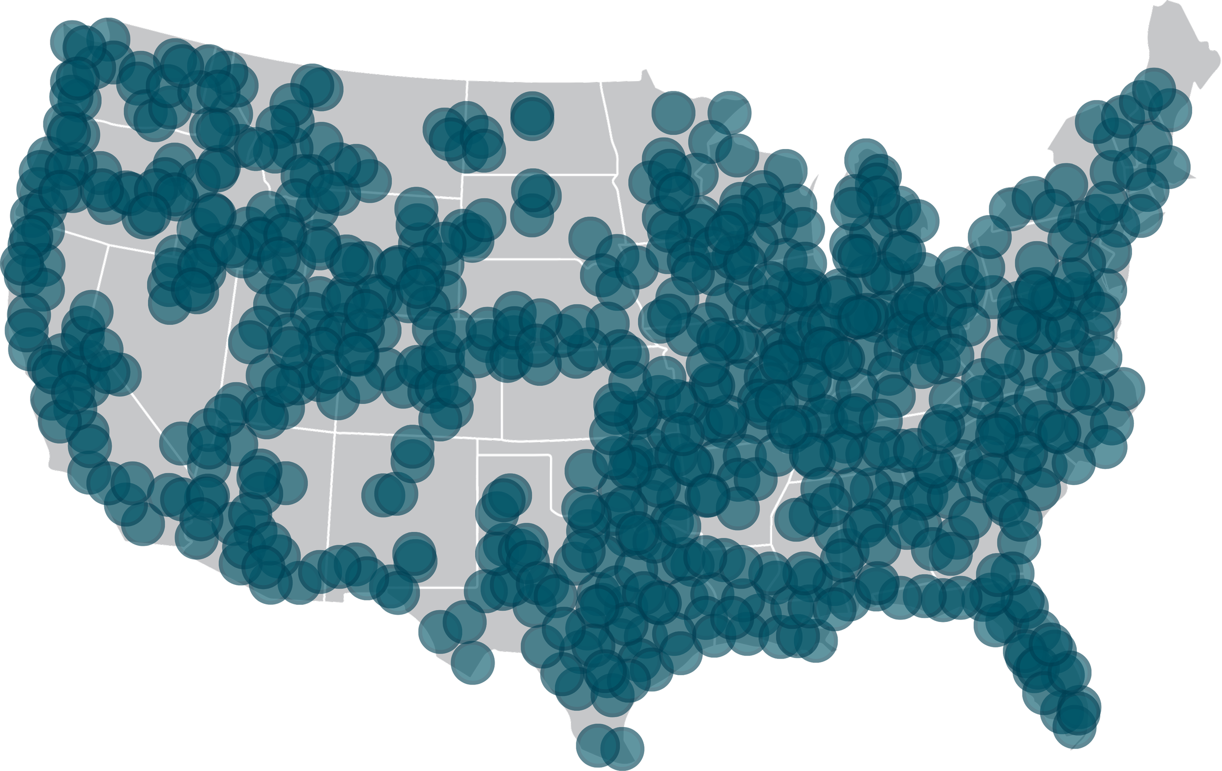 RVFix Mobile Technician Network Map