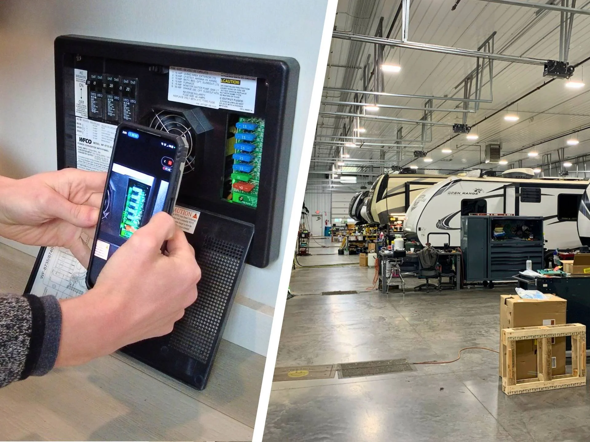 An RVFix video call vs waiting at a service center