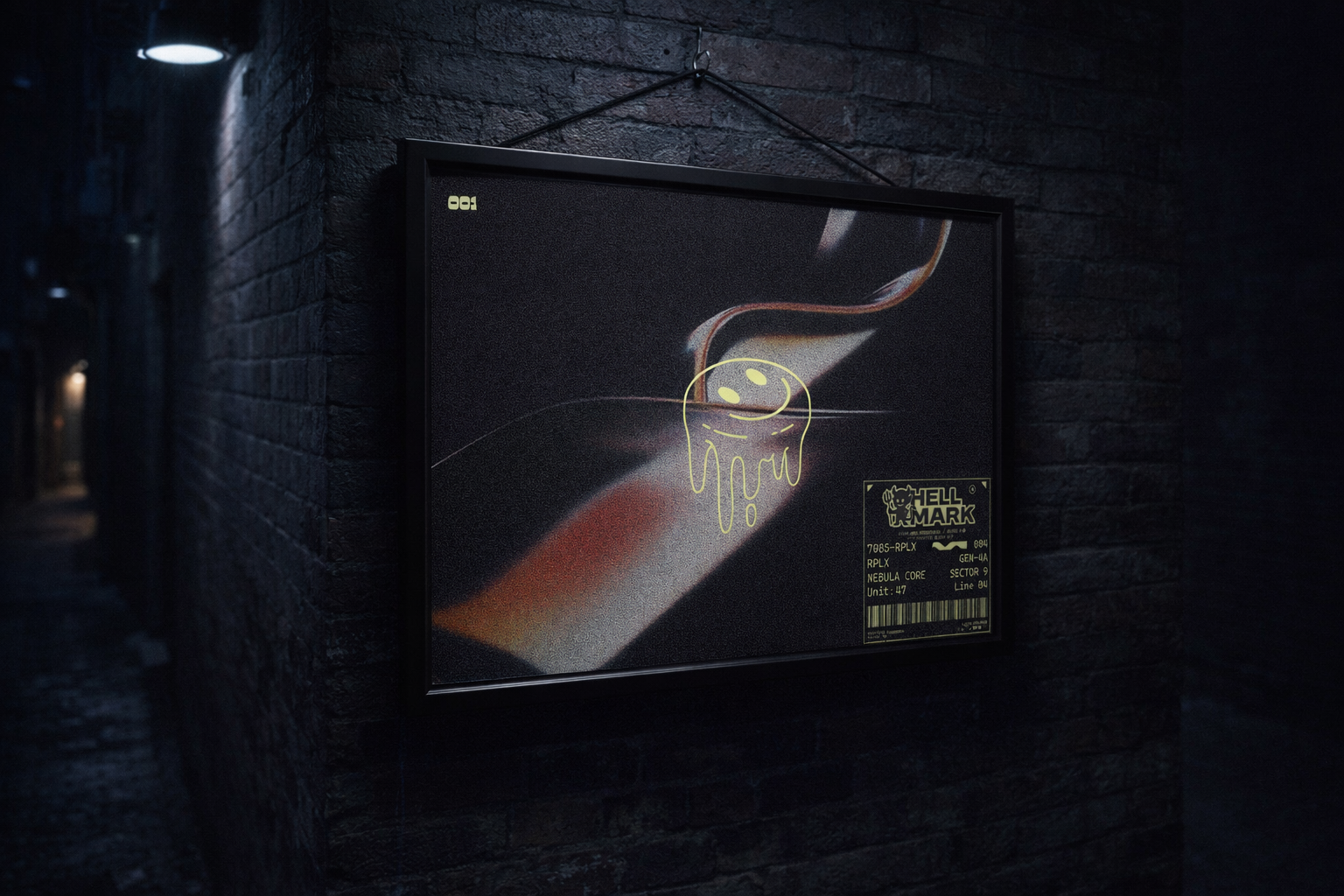 Urban alleyway with neon smiley print.png