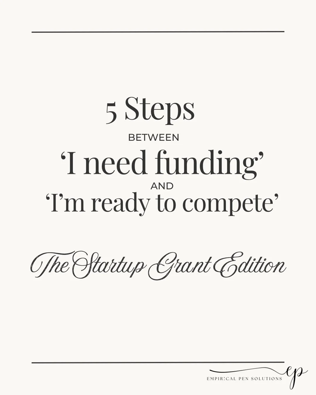 Most applicants apply too early.

Or too emotionally.

Or without alignment.

Grants aren&rsquo;t random acts of generosity.
They are strategic investments.

Before you submit that application, ask yourself:

Are you positioned &mdash;
or just hopefu