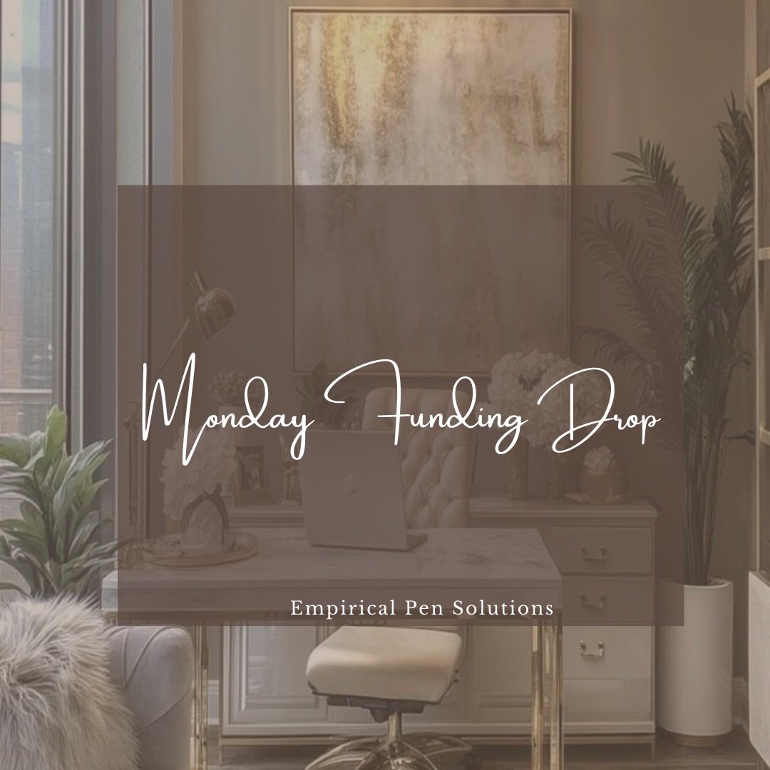 Funding is available.

But the real question is&hellip;
Are you positioned to compete for it?

Today&rsquo;s Monday Funding Drop includes opportunities for:

&bull; Women &amp; minority-owned small businesses
&bull; Workforce &amp; economic empowerme